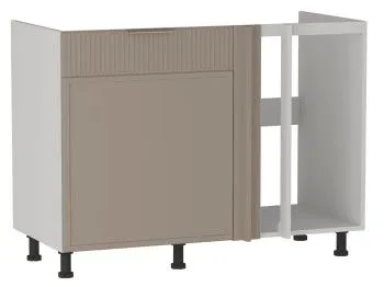 Стол под мойку угловой СМУ-120, Берта (1100*554*820) Мокко, 25120