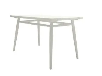 Стол обеденный Spring 130 (Белый)