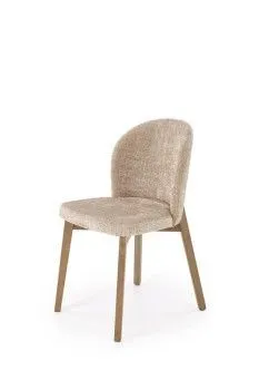 Стул кухонный Halmar BASSO (бежевый/орех светлый)