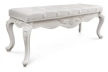 Банкетка Мишель белый матовый