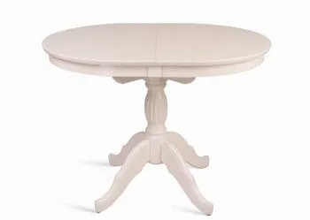 Стол обеденный Лилия-0110 (слоновая кость 9001)
