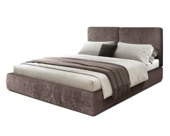 Кровать Natura 1.6 м, с подъемным механизмом Шенилл (Monblan) 546, НТКР-1[3]