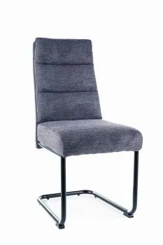 Стул кухонный SIGNAL BERRY Brego 18 (серый/черный)