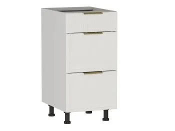 Стол с ящиками СЯ-40 (140/284), Берта (400*528*820) Экокожа Белый, 25321