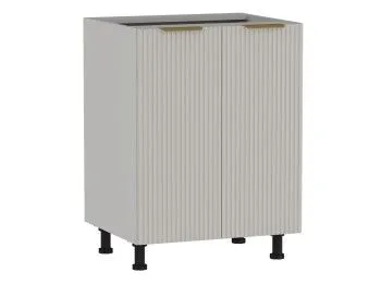 Стол 2-х дверный С-60, Монза (600*523*820) Экокожа Бежевый, 23106