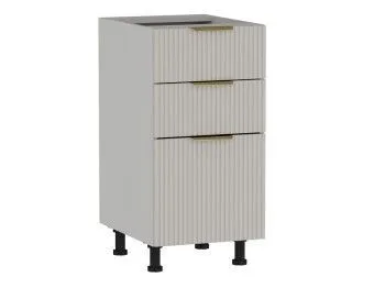 Стол с ящиками СЯ-40 (176/356), Монза (400*523*820) Экокожа Бежевый, 23116