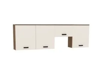 Шкаф, Адель-2 (2400*320*742) Кашемир, 20153