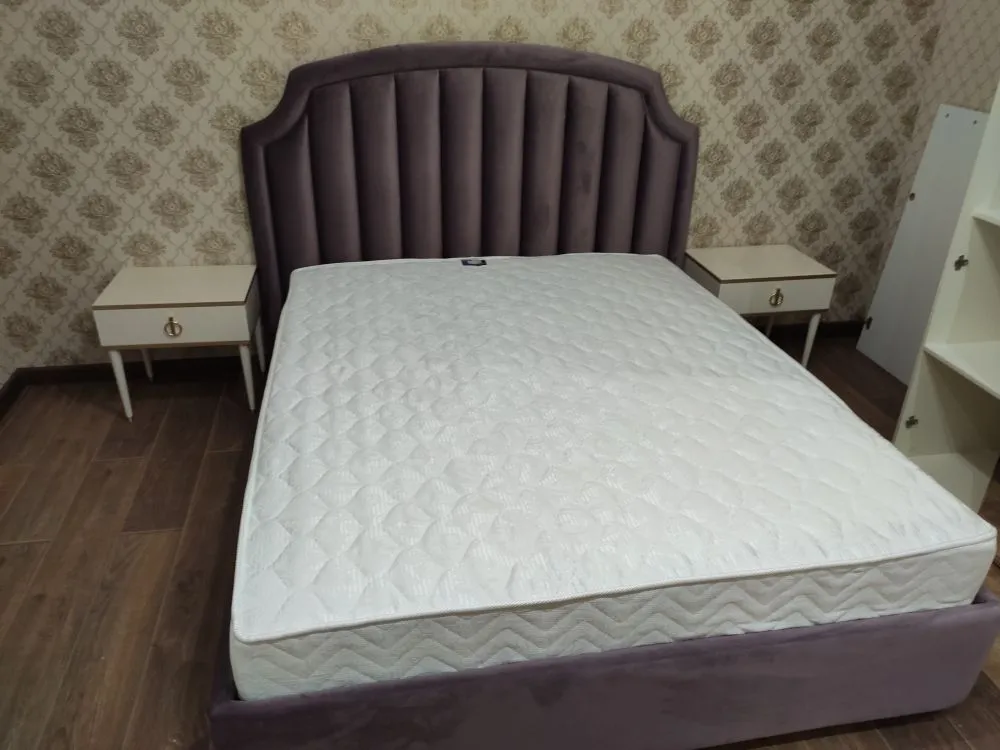 Кровать Verona 1,4 м, с подъемным механизмом (Бархат 02) Sweet dreams ВРКР140-1[3] | изображение 3