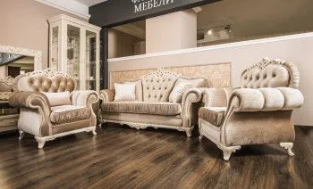 Комплект Патрисия серый глянец