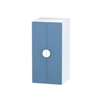 ПИКСИ шкаф распашной с 2 дверьми и полкой 60х57х123, озорной василек