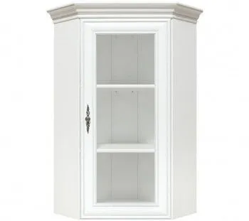 Лобня - Шкаф верхний с витриной Кентаки NADN1W белый