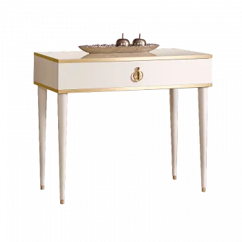 м. Марьина Роща - Стол туалетный узкий Римини (слоновая кость золото) РМСТ-1[9]