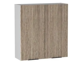 Шкаф 960 2-х дверный ШГ-90, Ватель (900*316*960) Дуб рейка темный, 23564