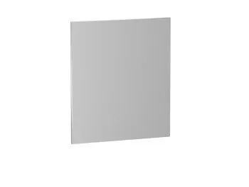 Фальш панель ФП-60, Женева (596*16*680) Белый матовый, 22424