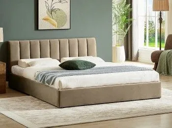 Кровать Signal MONTREAL Velvet Bluvel 28 (бежевый) 160/200