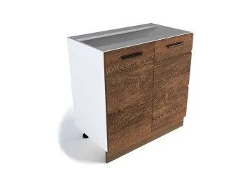 Стол С-80, Канзас (800*470*820) Шалле Мореный, 20907