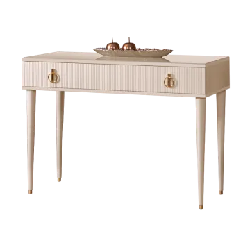Стол туалетный Римини СОЛО (Бежевый/Золото) РМСТ-1(s)