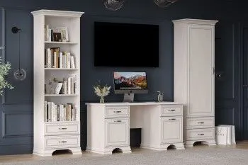 Кабинет Тиффани кремовый