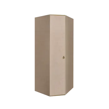 Шкаф угловой Римини (Латте/Золото) РМШУ2/1