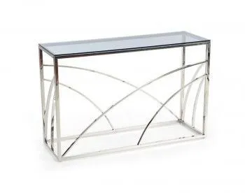 Консоль Halmar KN5 (дымчатый/серебристый)