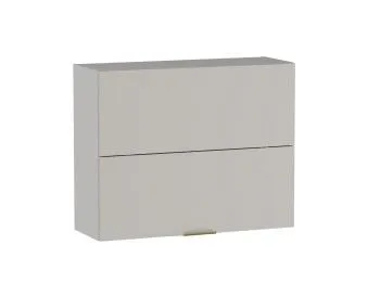 Шкаф ШГ-90СМГ, Монза (900*316*720) Экокожа Бежевый, 23160