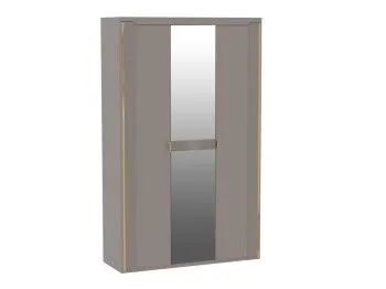 Шкаф 3-дверный, Сиде (1410*523*2304) Мокко, 12610