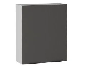 Шкаф 960 2-х дверный ШГ-80, Ватель (800*316*960) Экокожа Серый, 24563
