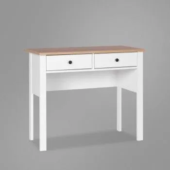 Стол туалетный Сага, 92х45, белый/ясень