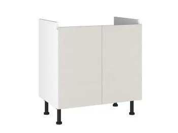 Стол под мойку СМ-80, Виста (800*520*870) Экокожа Белый, 26211