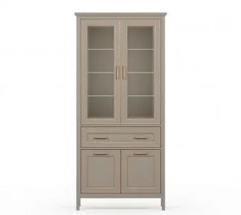 Шкаф-витрина Классик REG2W2D1S