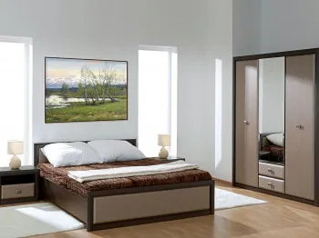 Спальня Коен Венге/Штрокс 6