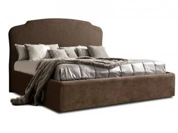 Кровать Римини 1,8 м, с подъемным механизмом (шоколад), РМКР180-1[3], гладкие царги