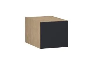 Шкаф АГ-40, Женева (400*586*360) Дуб Палермо/Синий матовый, 22527