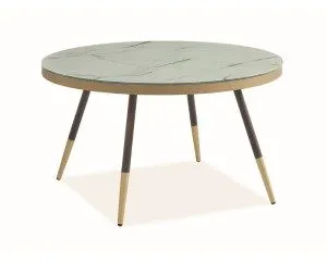 Стол журнальный Signal VEGA B (мраморный эффект/черный)