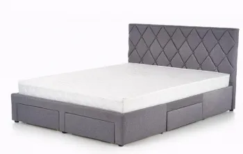 Кровать Halmar BETINA 160 (серый)