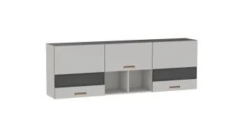 Шкаф ШСТ-180, Смарт (1800*316*600) Серый, 22618