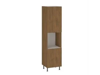 Шкаф-пенал 960 ПГ-60 бока ЛДСП Каселла, Фьюжн (600*566*2456) Дуб Каселла коричневый, 27188