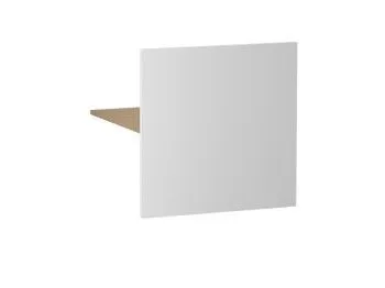 Доп. ПГ-60, Женева (596*596) Белый матовый, 22401