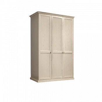 Шкаф 3-х дв. (без зеркал) для платья и белья Венеция дуб седан ВНШ2/3