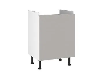 Стол под мойку СМ-60, Виста (600*520*870) Экокожа Бежевый, 26410