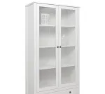 Шкаф-витрина Ева (Хельга) REG2W2S белый | изображение 4