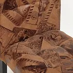 Стул DITTA Коричневый, ткань | изображение 3