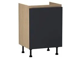 Дуб Палермо/Синий матовый