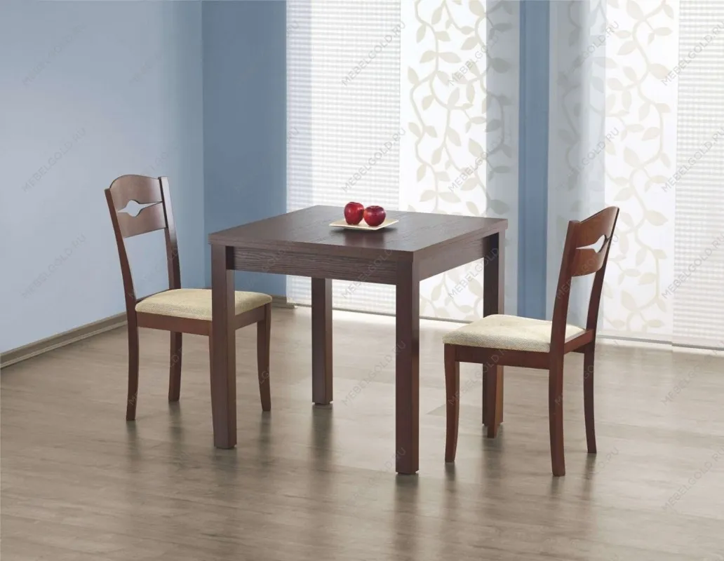 Стол обеденный Halmar GRACJAN (темный орех) | изображение 6