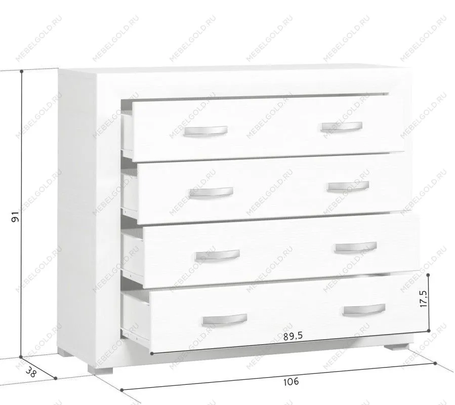 Комод Мальта KOM4S/11 | изображение 1