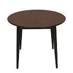 Стол Рэй-d900 (венге / средний тон + венге) Круглый | изображение 1