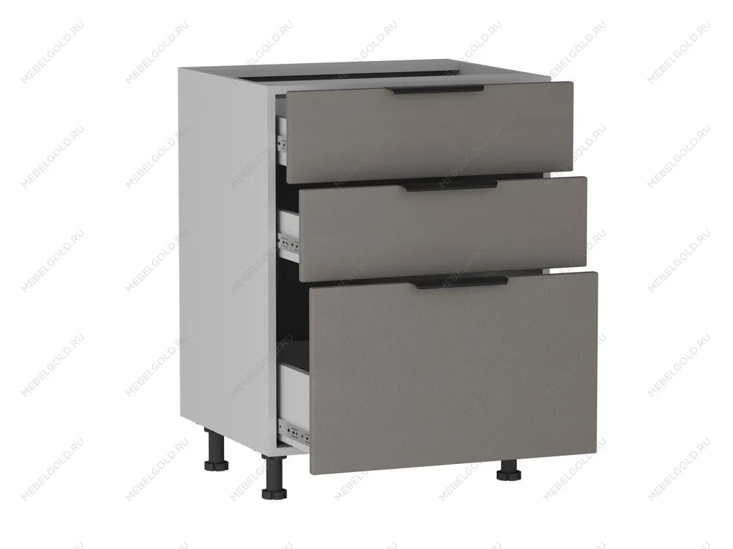 Стол с ящиками СЯ-60 (176/356), Ватель (600*523*820) Экокожа Мокко, 23719 | изображение 1