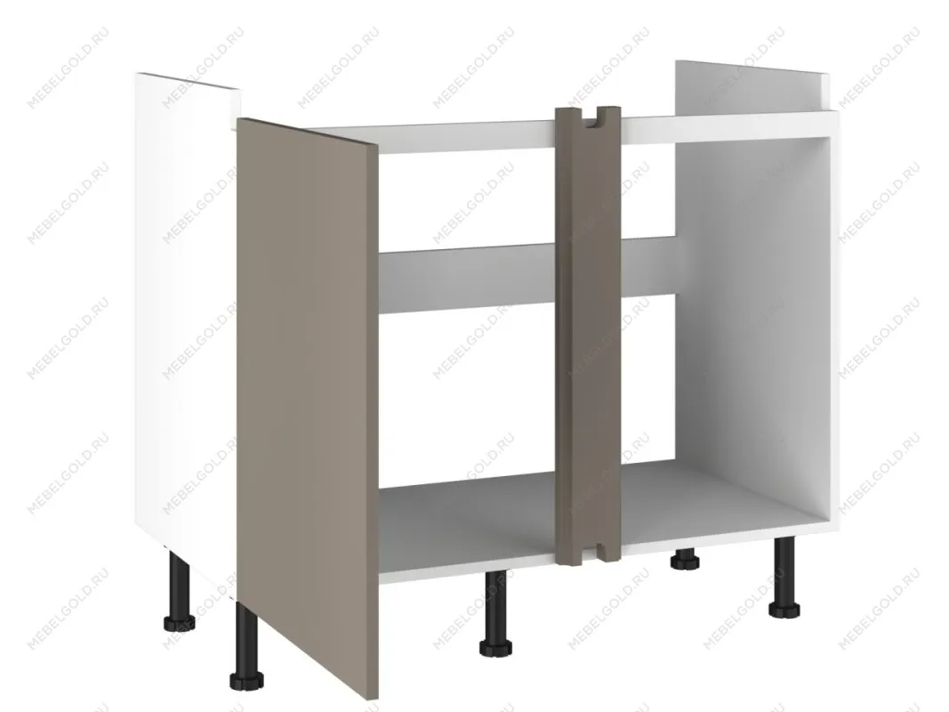 Стол под мойку угловой СМУ-110, Виста (1000*534*870) Мокко, 25504 | изображение 1