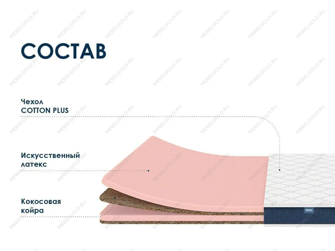 Матрас Практик Медиум лайт в9 140х190 | изображение 1