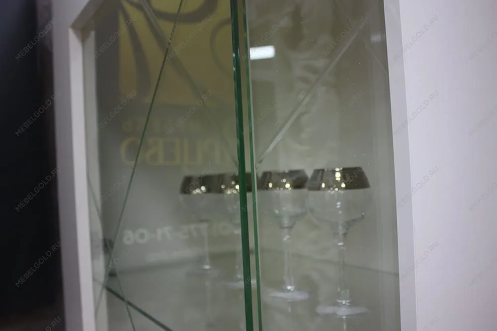 Лобня - Тумба прикроватная (левая/правая) Римини СОЛО (белый золото) РМТП-1 (s) | изображение 6